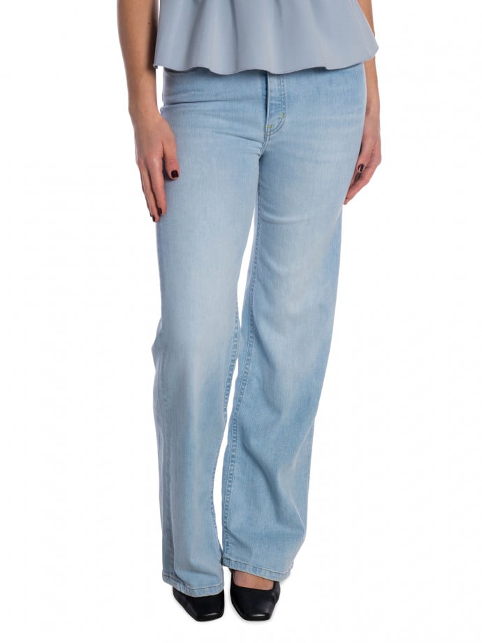 LOIS JEANS PALAZZO BLEACH L32