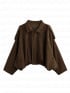 COPPEROSE JACKA SUEDE BROWN