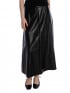 NEO NOIR KJOL RAYA FAUX BLACK