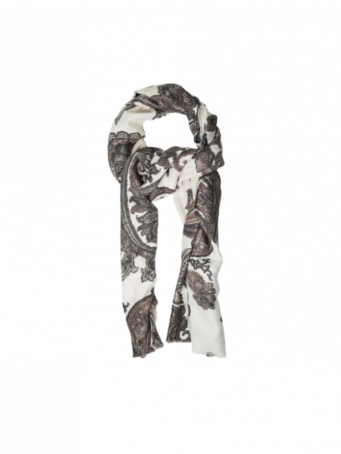 BOW19 DETAILS SJAL SOFT PAISLEY CREAM