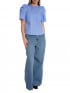 CO`COUTURE TOPP TERAN STRIPE PALE BLUE