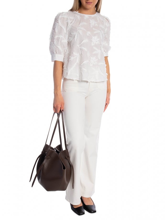 TWIST & TANGO BLUS MARLA WHITE