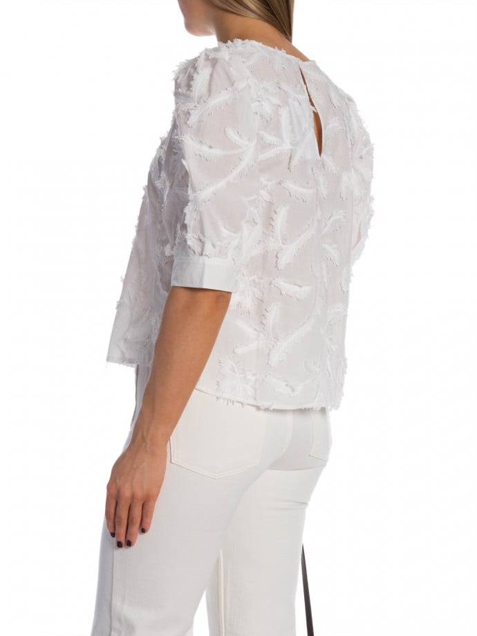 TWIST & TANGO BLUS MARLA WHITE