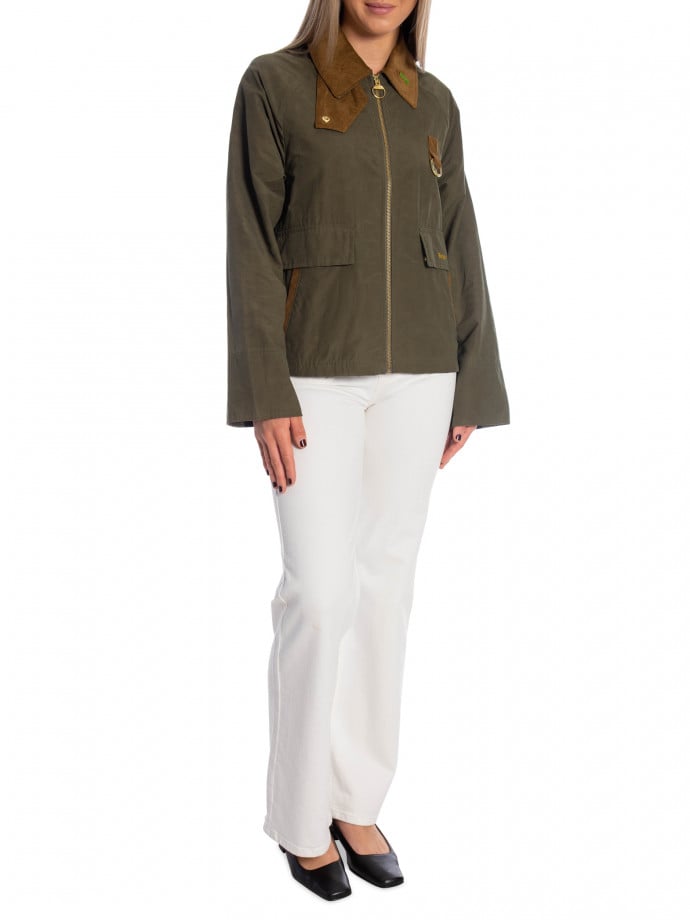 BARBOUR JACKA ICONS SPEY SHOWERPROOF IVY GREEN