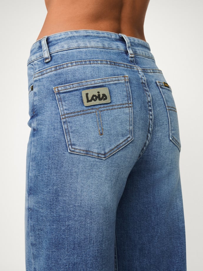 LOIS JEANS PALAZZO MALLOW STONE L30