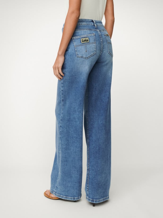 LOIS JEANS PALAZZO MALLOW STONE L30