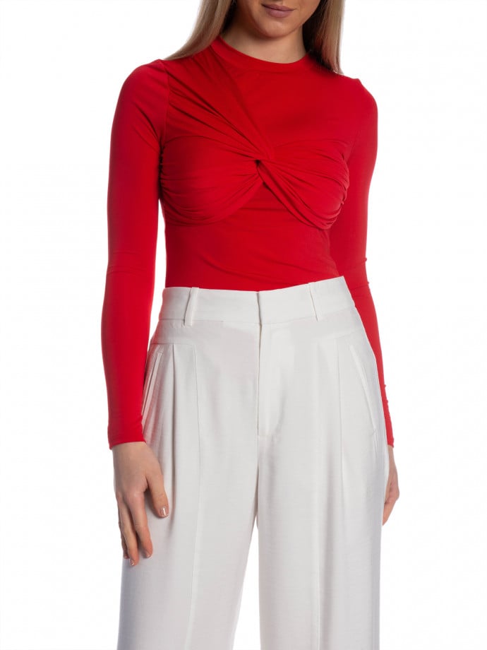 COPPEROSE TOPP ADJUSTED WITH KNOT RED