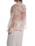 BLUS RUFFLED FLOWER BEIGE