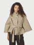 NEO NOIR JACKA ZANNA TRENCH SAND