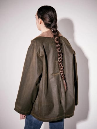 BRIXTOL TEXTILES JACKA DAVONNA LIGHT OLIVE
