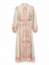 KLÄNNING PLACEMENT PRINT ELEGANCE BEIGE