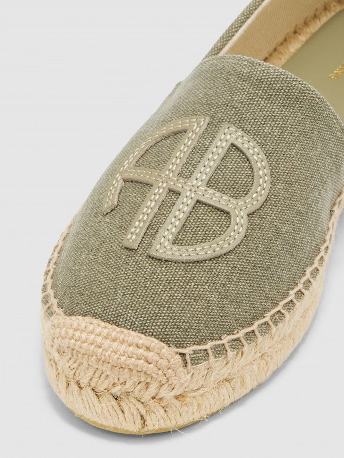 ANINE BING ESPADRILLES PALOMA SAGE