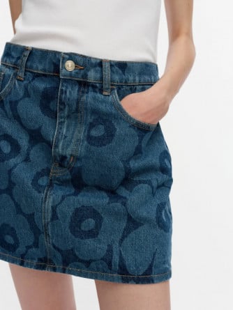 MARIMEKKO KJOL MARIEDENIM MID INDIGO