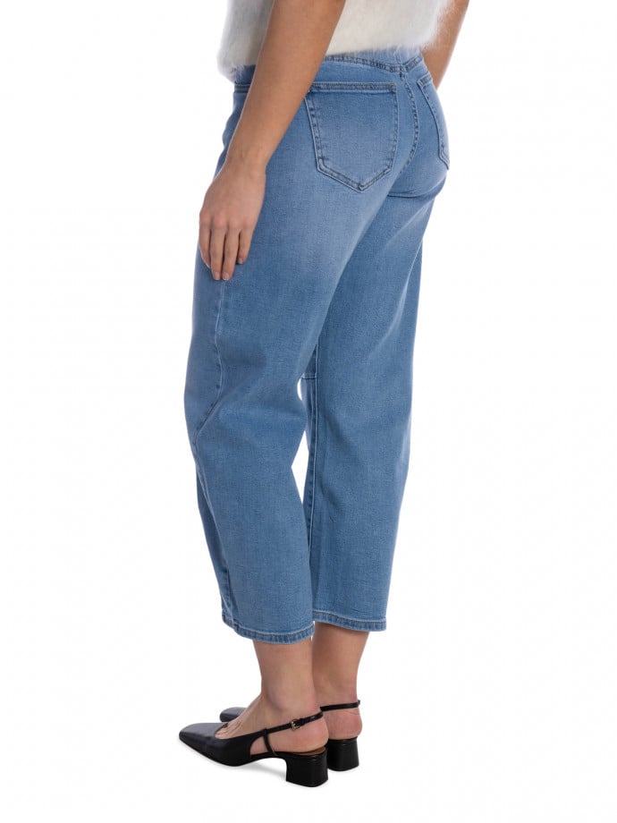JEANS LIVIA BALLOON LIGHT BLUE