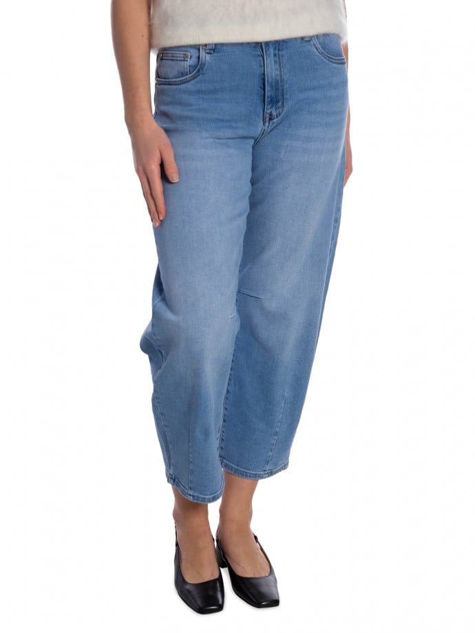 JEANS LIVIA BALLOON LIGHT BLUE