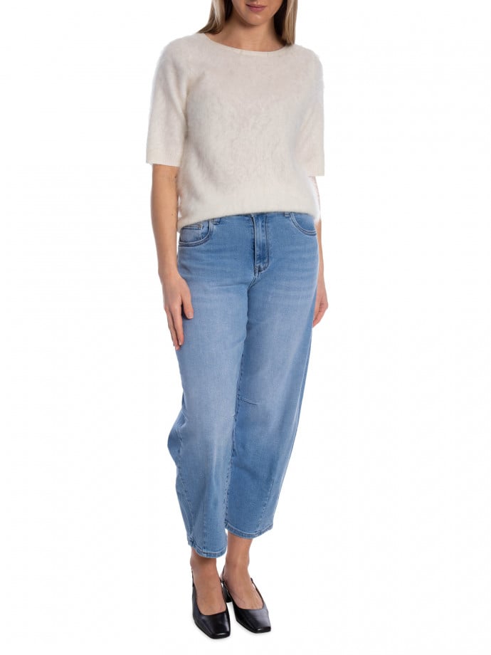 JEANS LIVIA BALLOON LIGHT BLUE