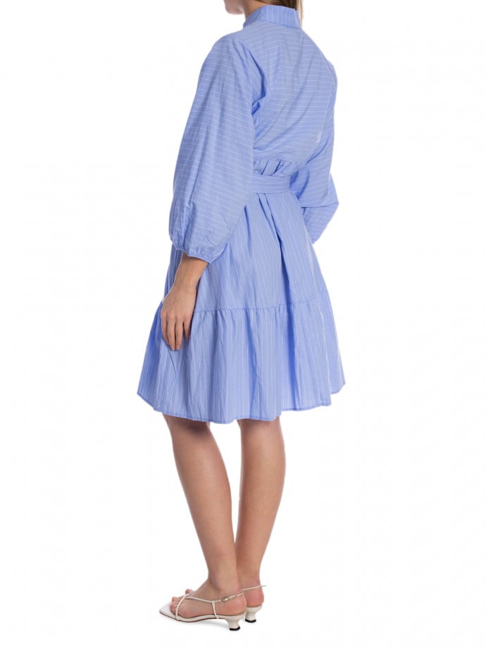 MINUS KLÄNNING RIKKE SKYWAY BLUE STRIPE