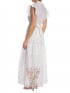 KLÄNNING LONG COTTON EMBROIDERY WHITE