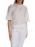 CO'COUTURE BLUS CONNY DRAPE WHITE