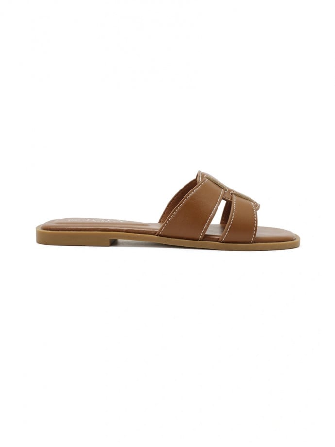 SANDAL CLASSIC H-STRAP CAMEL