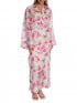 MALINA KLÄNNING BRENDA SILK MAXI KAFTAN TULIP PINK 