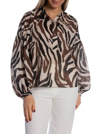 INWEAR BLUS ROSALIE HAZE ZEBRA
