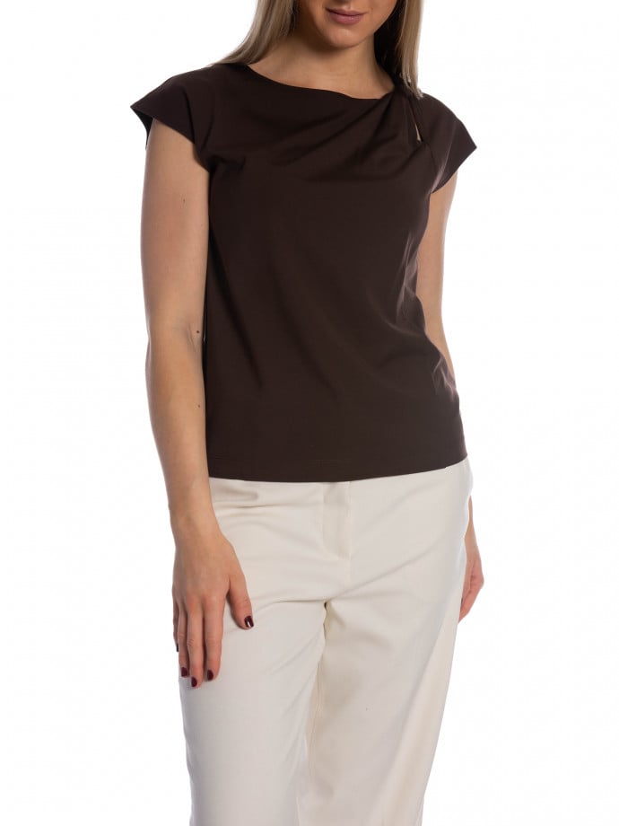 INWEAR TOPP PENNIE COFFEE BEAN