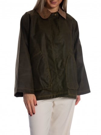 BRIXTOL TEXTILES JACKA DAVONNA LIGHT OLIVE
