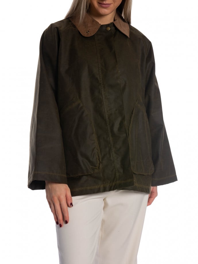 BRIXTOL TEXTILES JACKA DAVONNA LIGHT OLIVE