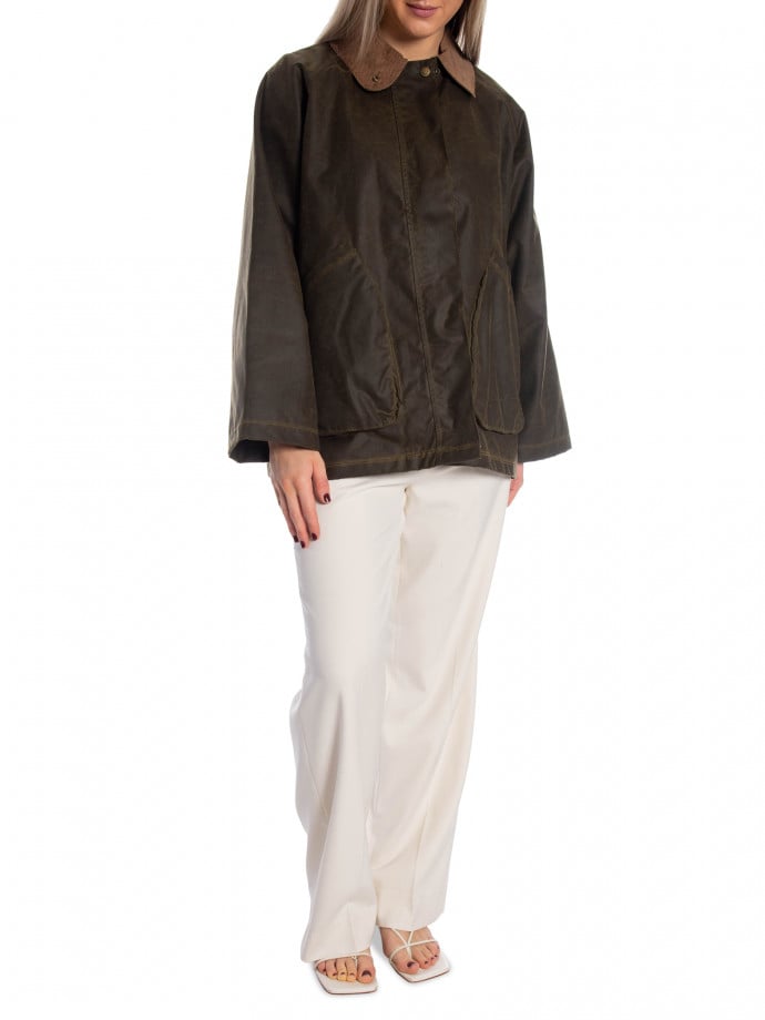 BRIXTOL TEXTILES JACKA DAVONNA LIGHT OLIVE