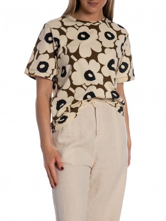 MARIMEKKO TOPP TUNNIT BEIGE/BROWN/BLACK