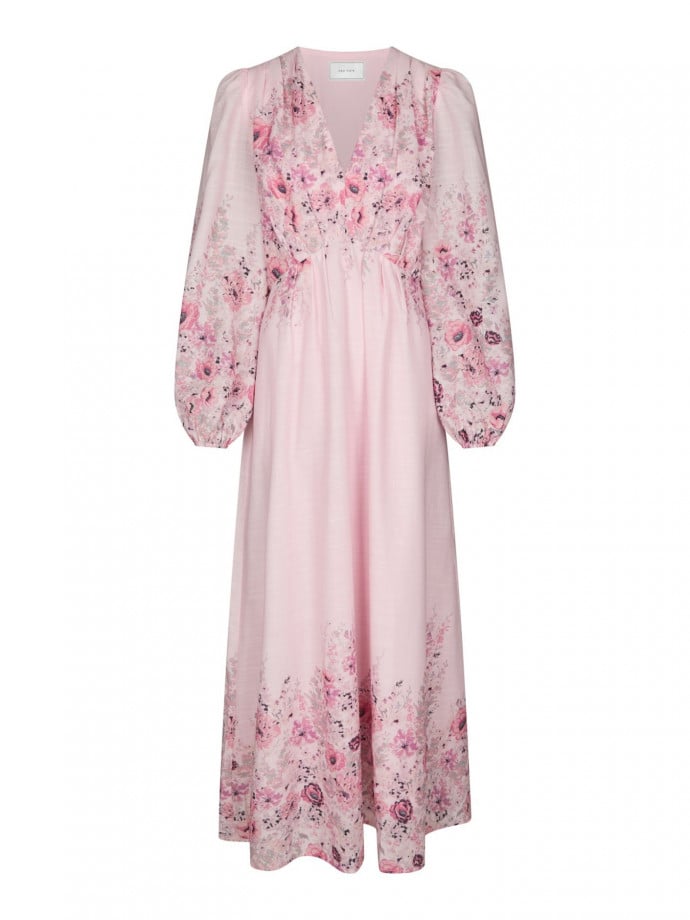 NEO NOIR KLÄNNING SILFI FLOWER PRINT DUSTY ROSE