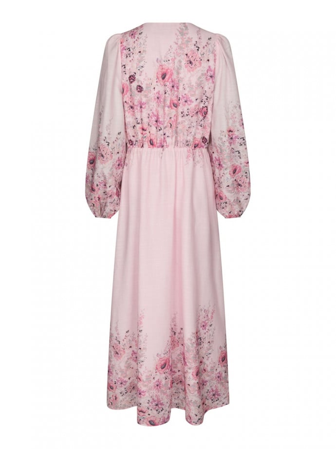 NEO NOIR KLÄNNING SILFI FLOWER PRINT DUSTY ROSE