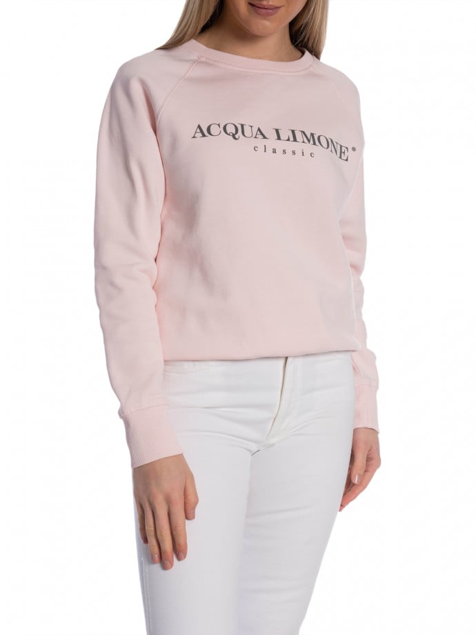 ACQUA LIMONE TRÖJA COLLEGE CLASSIC PALE PINK