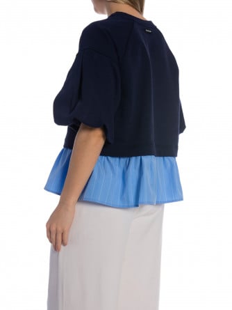 INWEAR TOPP DESSY OPEN AIR PINSTRIPE