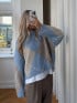 NOELLA TRÖJA LAI KNIT SKY BLUE MIX