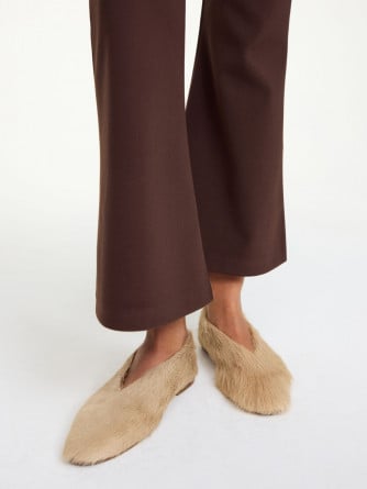 BY MALENE BIRGER BYXA VILANNA VARM BROWN