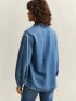 GANT SKJORTA DENIM VOLUME SLEEVE MID BLUE ARCHIVE