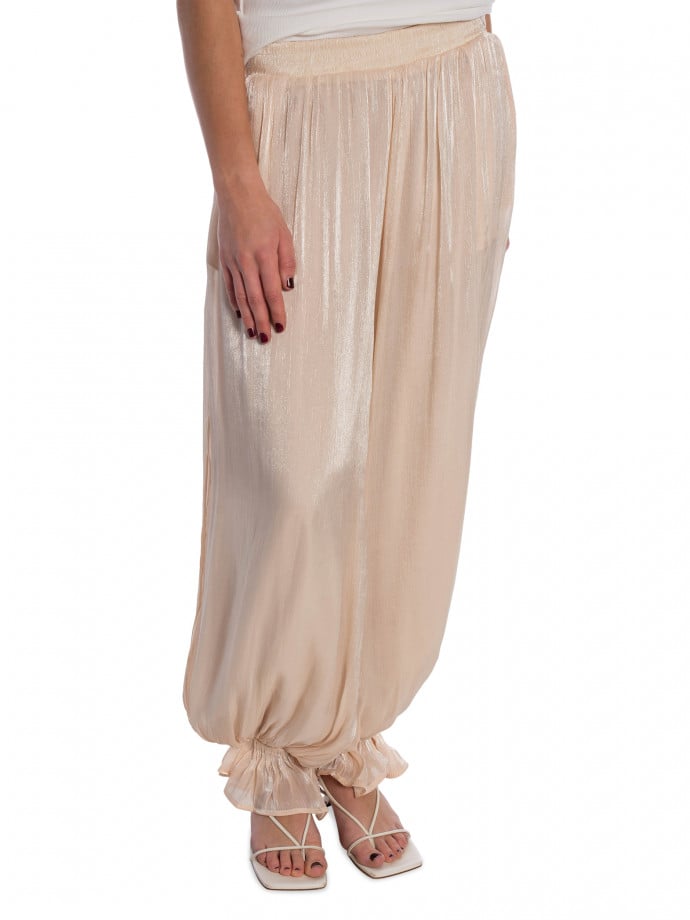 BYXA FLOWY HAREM BEIGE