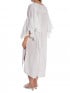 KLÄNNING VOLUMINOUS TIERED RUFFLE SLEEVE LONG WHITE