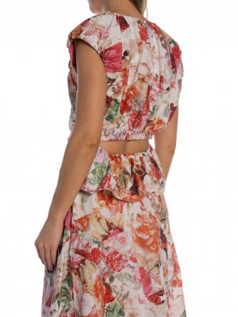Y.A.S TOPP YASROSALLA PRISTINE ROASALLA PRINT