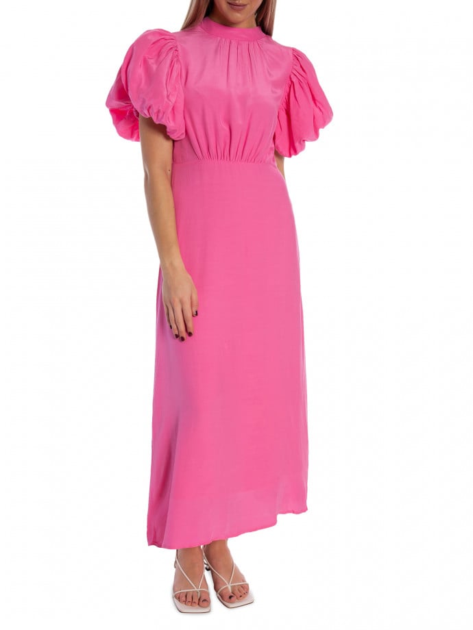 MINUS KLÄNNING ALICIA PUFF SHORT SLEEVE PRISM PINK