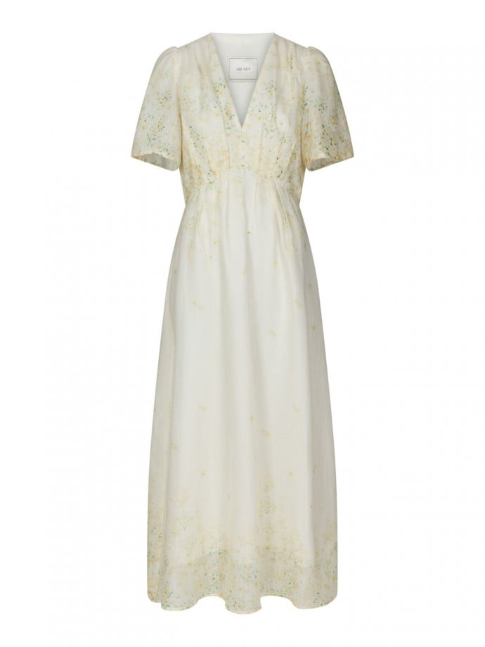 NEO NOIR KLÄNNING SERNA GARDENIA LIGHT YELLOW