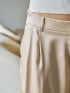 NEO NOIR BYXA FAYLA DRAPY SATIN BALOON DARK SAND