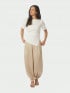 NEO NOIR BYXA FAYLA DRAPY SATIN BALOON DARK SAND