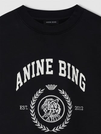 ANINE BING TRÖJA MILES COLLEGIATE DARK NAVY