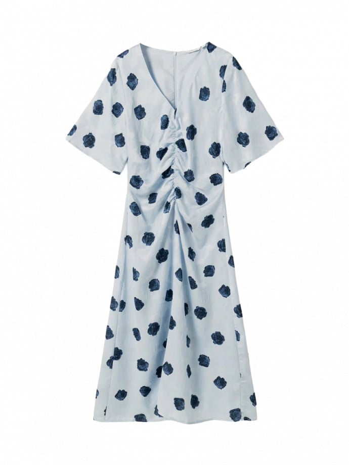 NOELLA KLÄNNING LAVINA DELICE BLUE PRINT