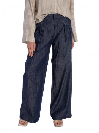 MY ESSENTIAL WARDROBE JEANS DAZZIE DARK BLUE