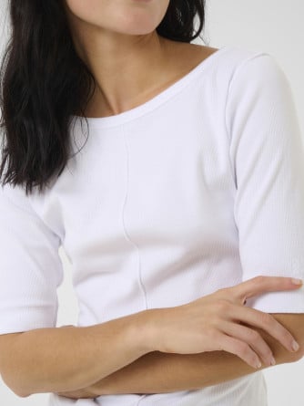 MY ESSENTIAL WARDROBE TOPP MANDY BRIGHT WHITE