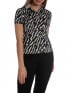 J.LINDEBERG TOPP TOUR TECH PRINT POLO OAK MOONBEAM